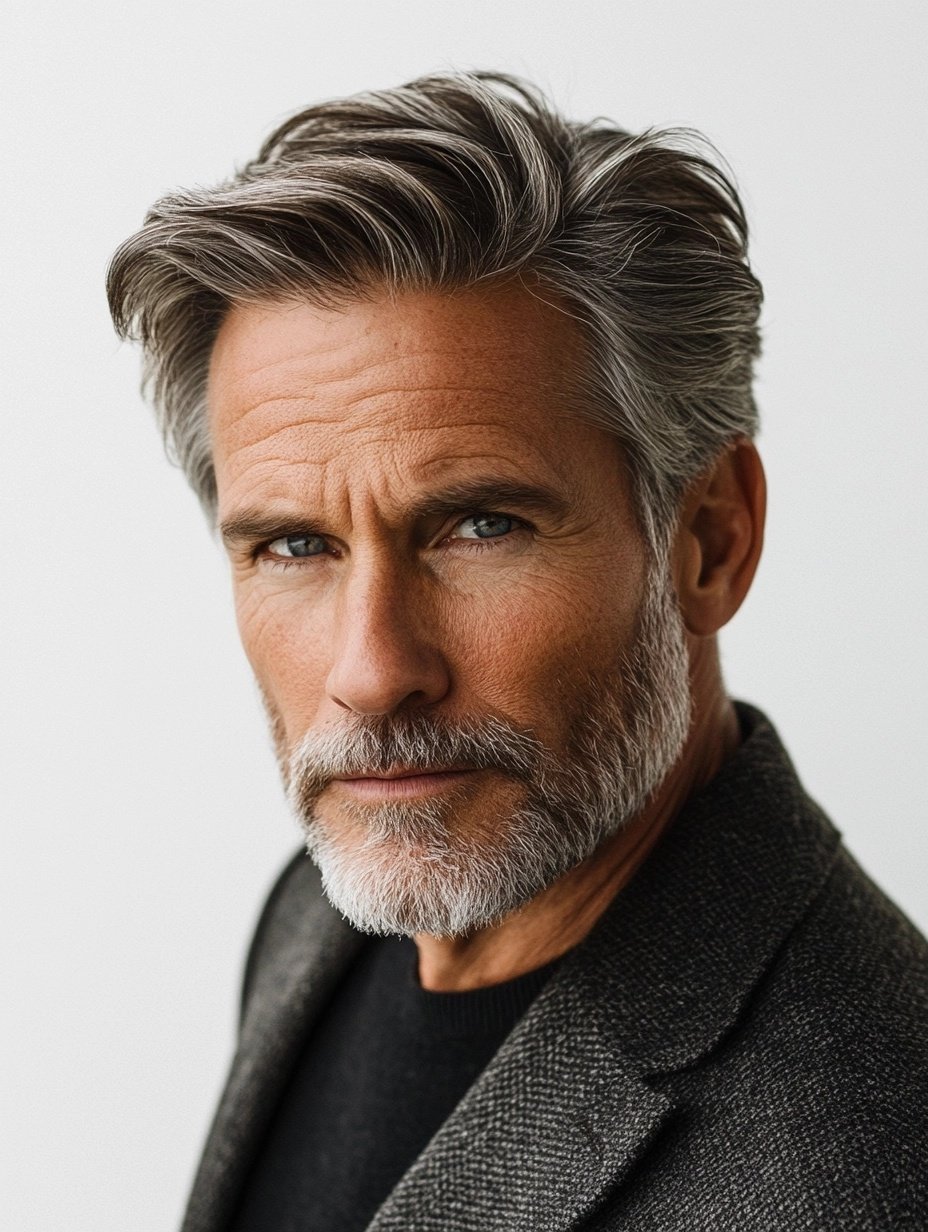 Salt and Pepper Hair and Beard for Men: Embrace Personal Style