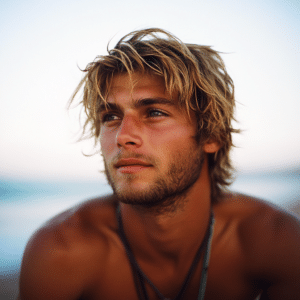surfer hair