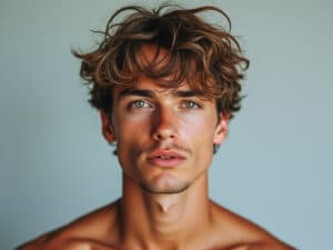 short messy surfer hair