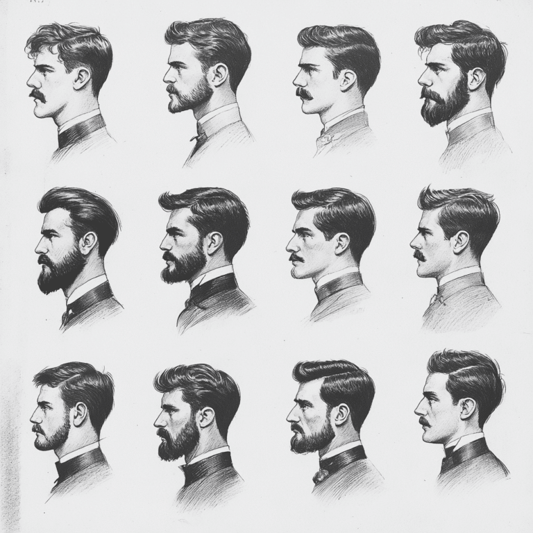 1800s Men’s Hairstyles Timeless Styles That Defined a Century