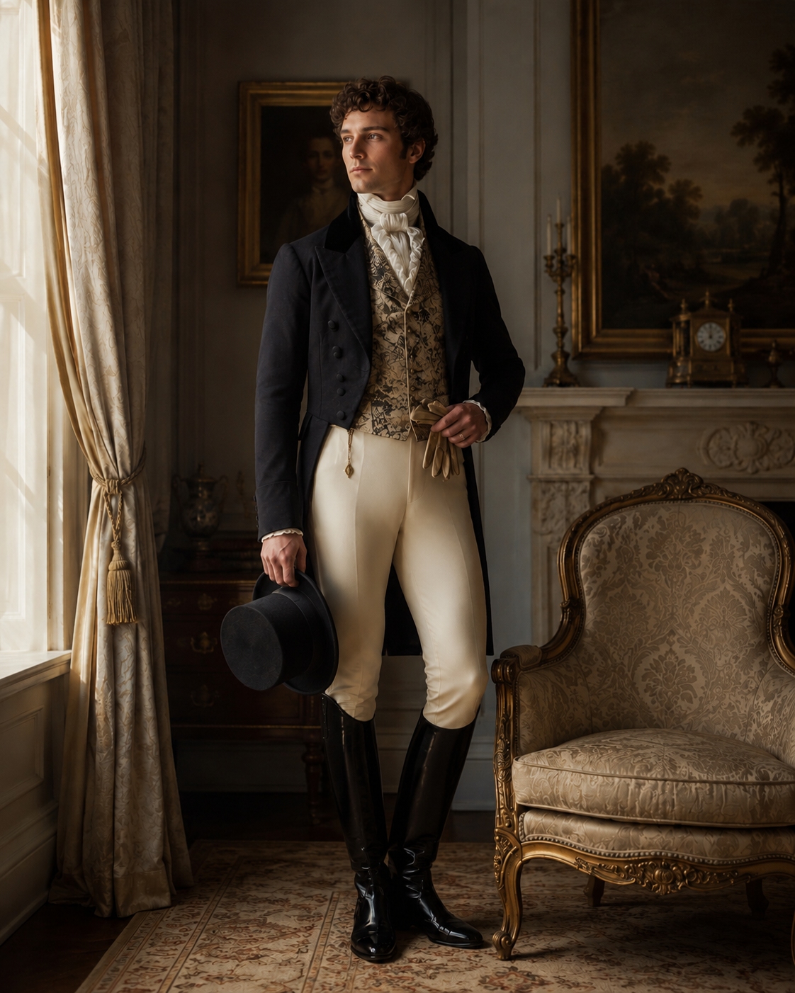 Beau Brummell The Dandy 19th century
