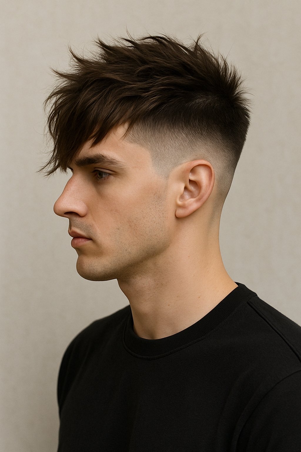 blowout taper textured fringe