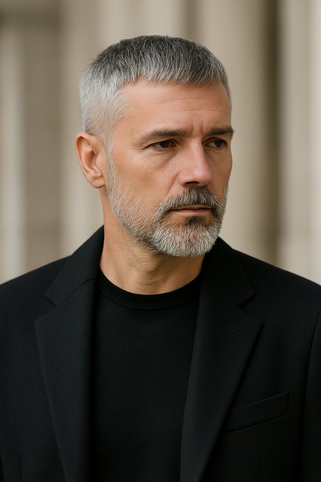 old man haircut