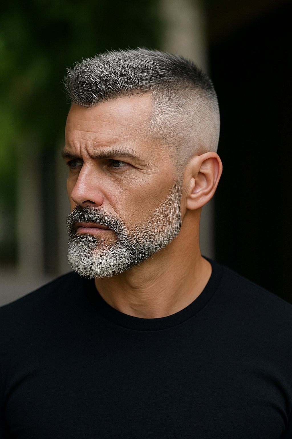 old man haircut