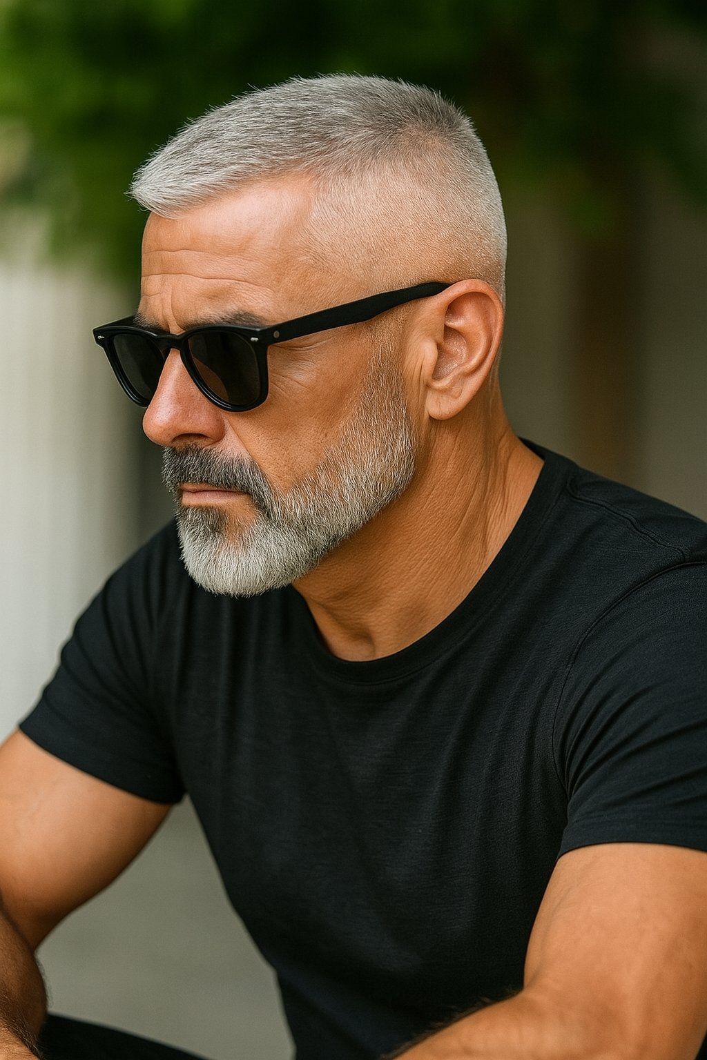 old man haircut