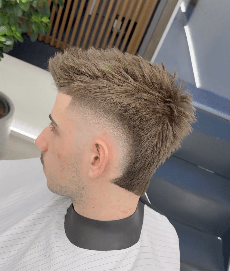 Burst Fade Mohawk
