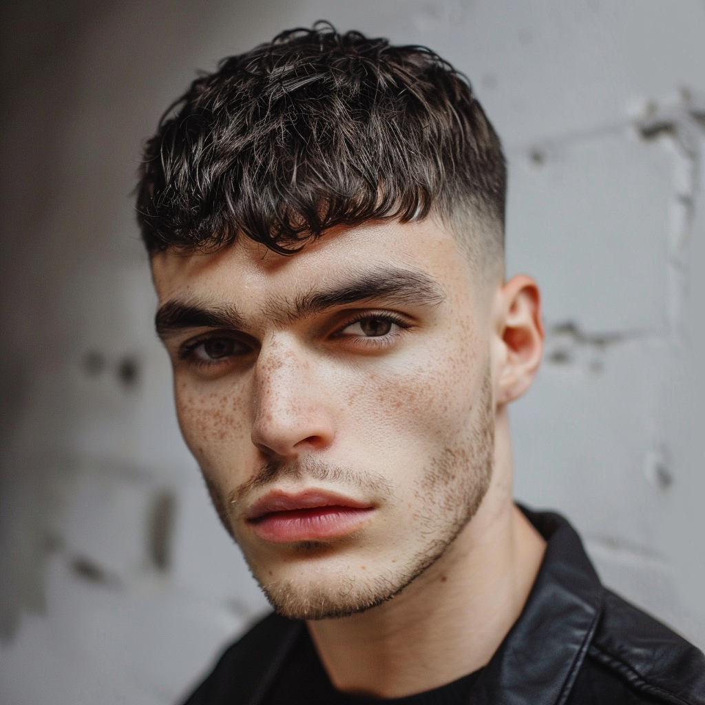 short french crop haircut