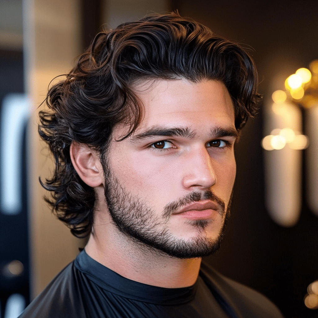 classic flow mens haircut