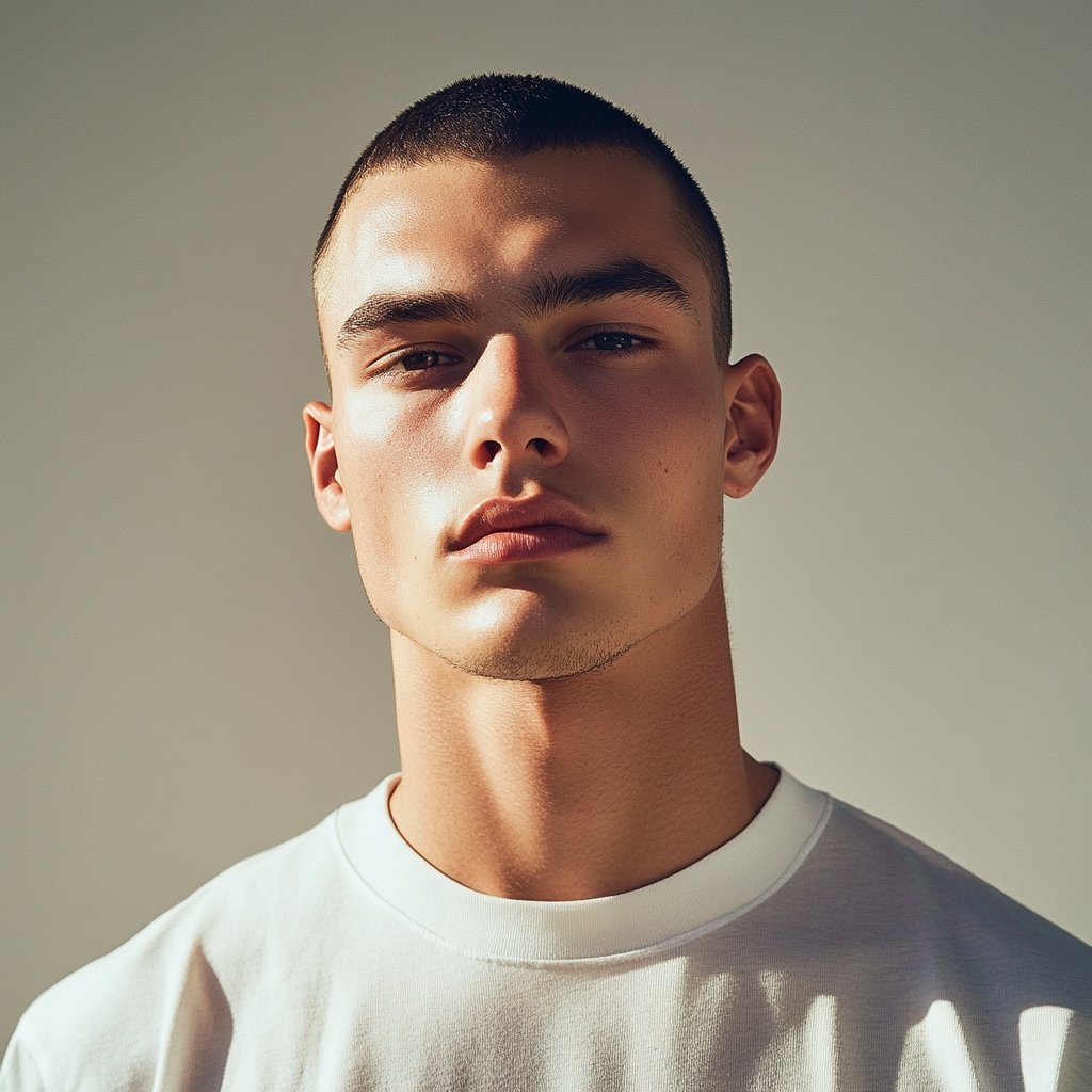 brush cut haircut