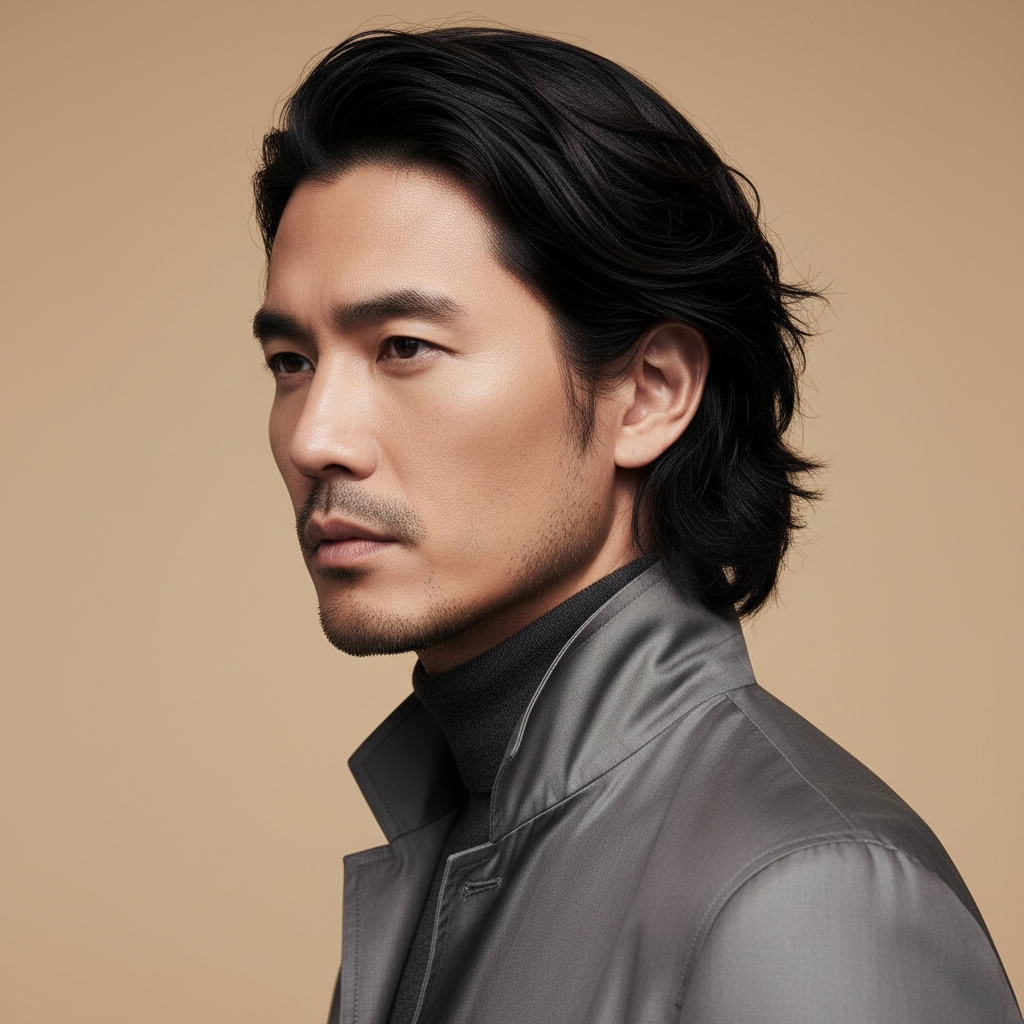 straight bro flow haircut