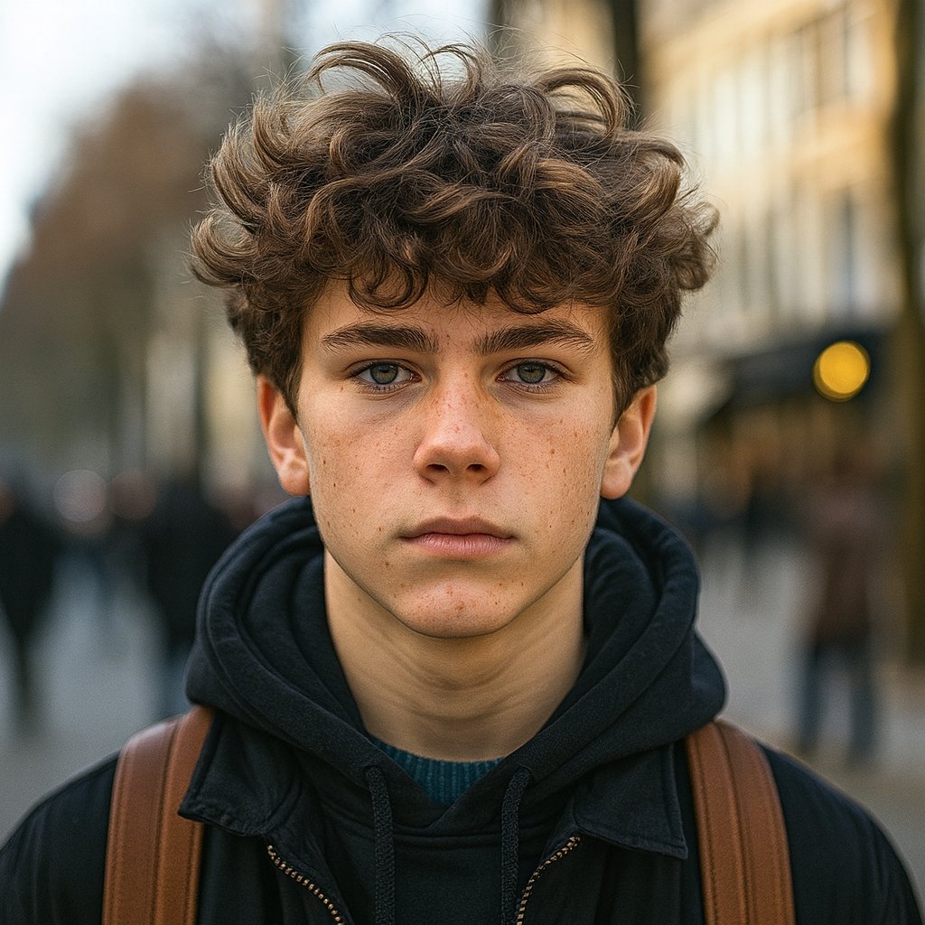 teenagers haircuts for curly hair