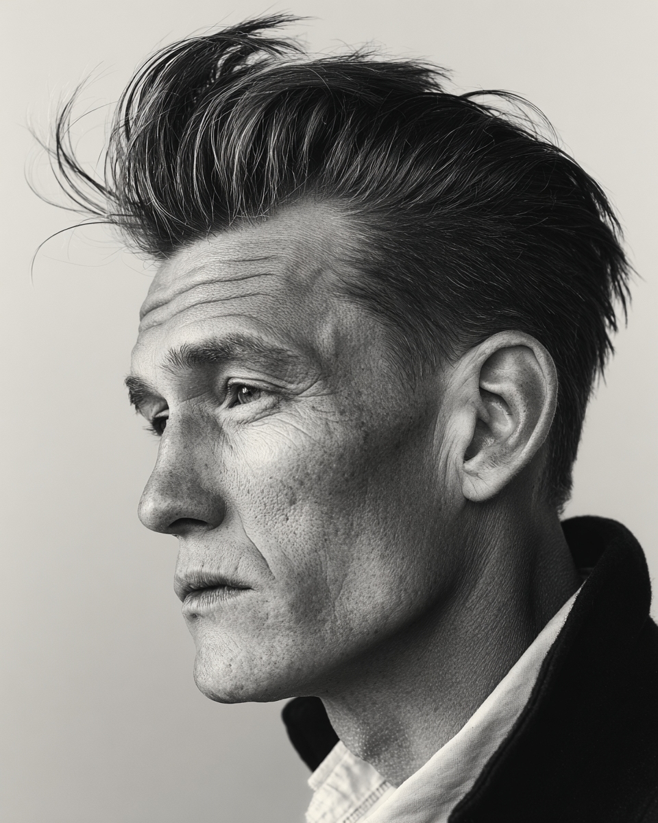quiff pompadour hybrid