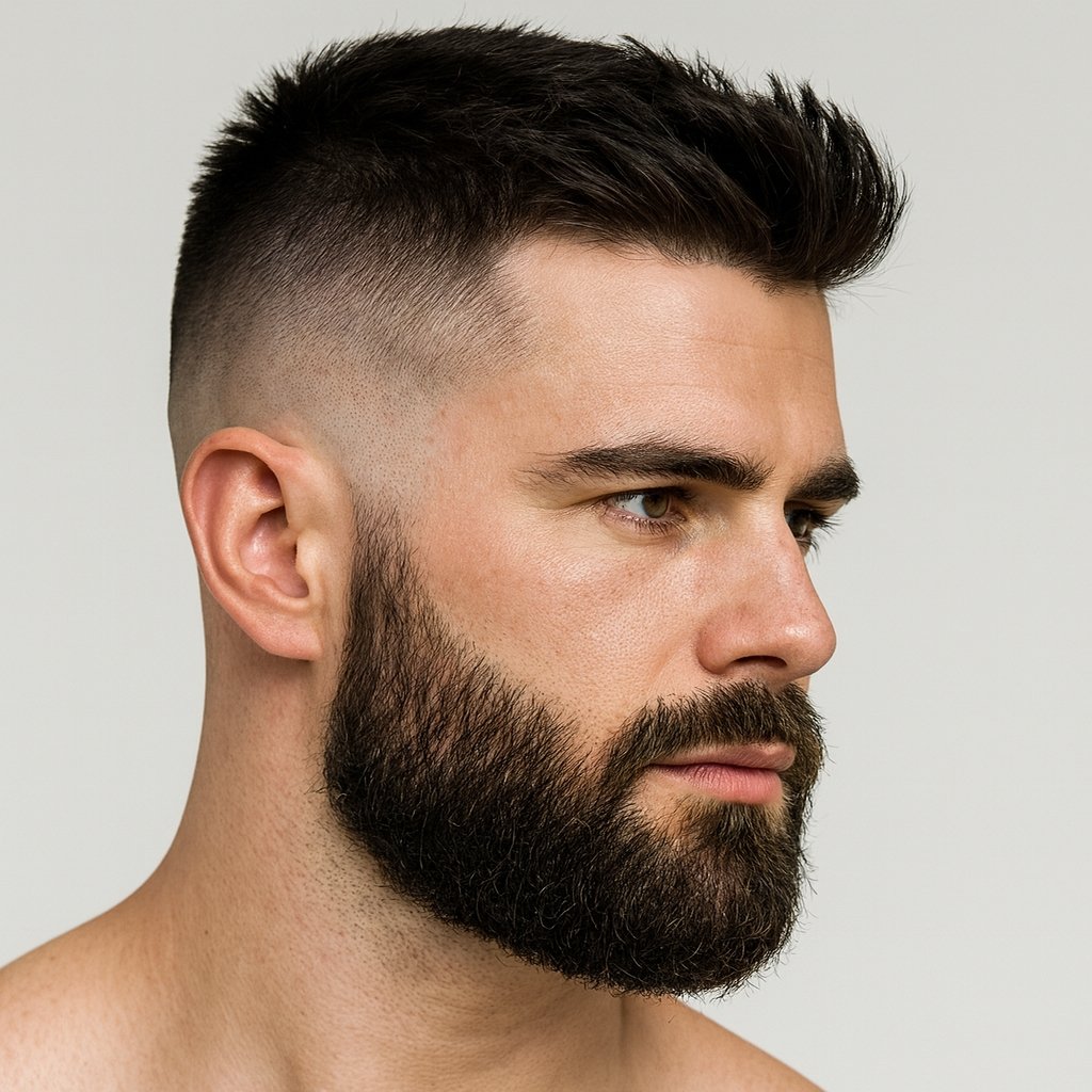 modern crew cut haircut