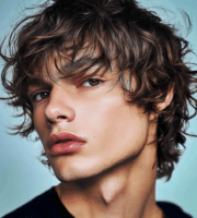 wolf cut men