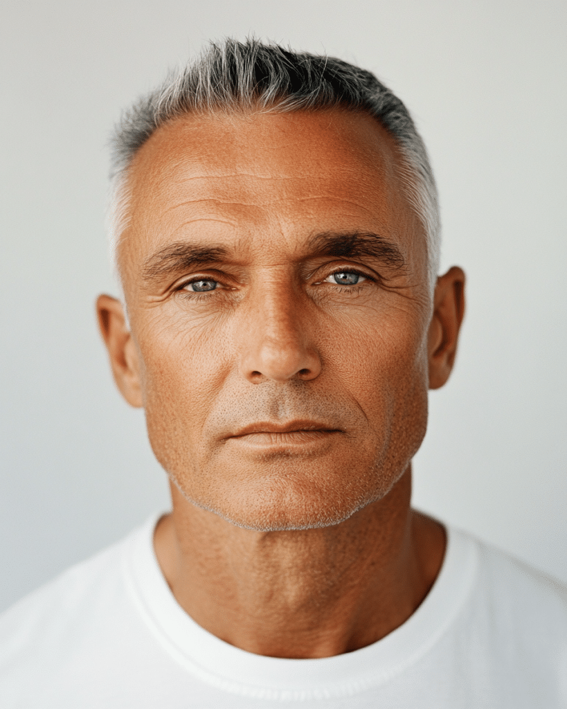 crew cut senior men's haircuts