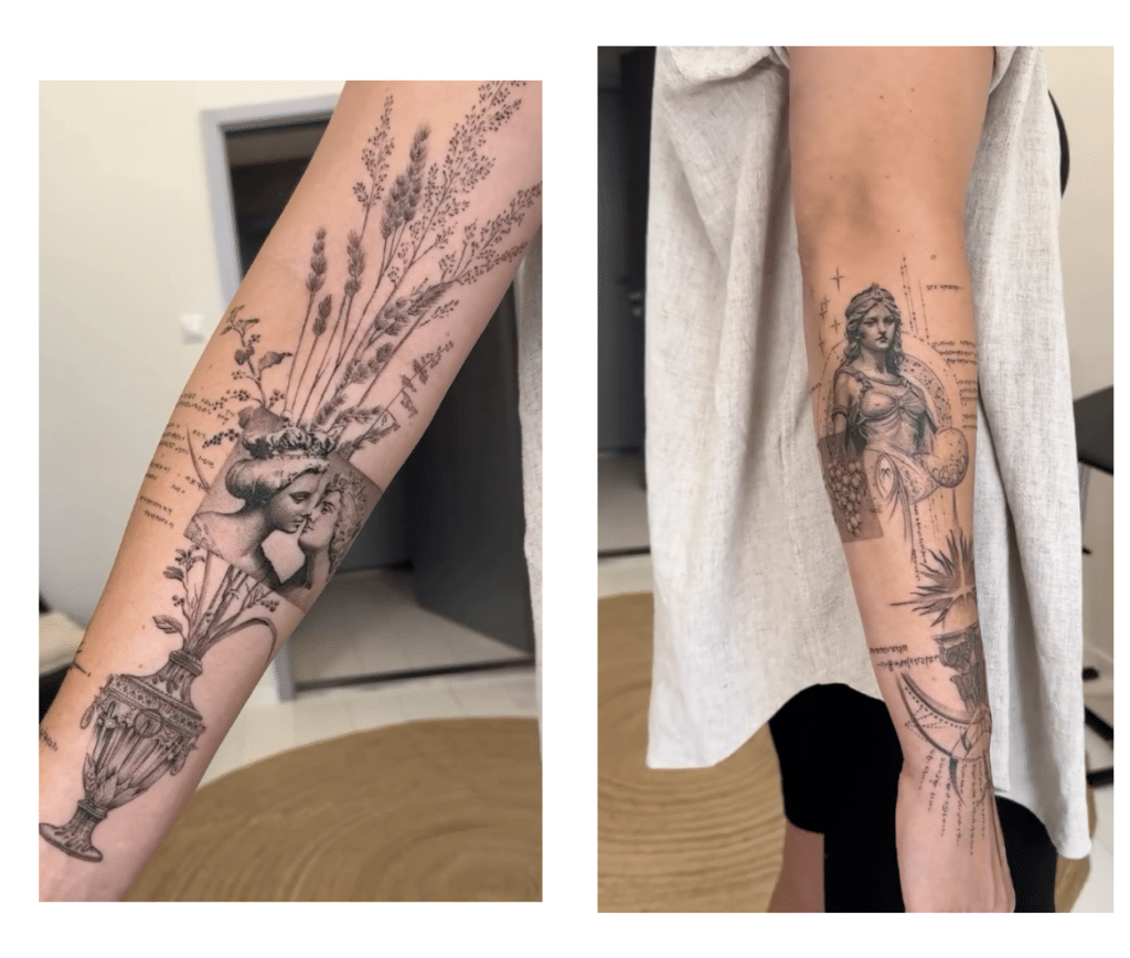 Tattoo artist Balazs Bercsenyi Los Angeles