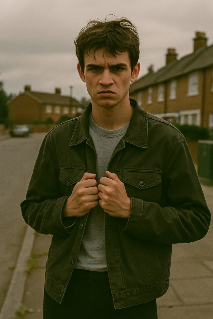 90s AI Men's Fashion Editorial