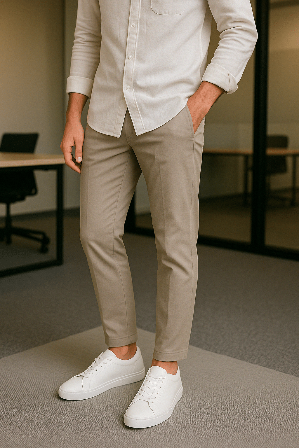 summer outfits men white sneakers casual friday