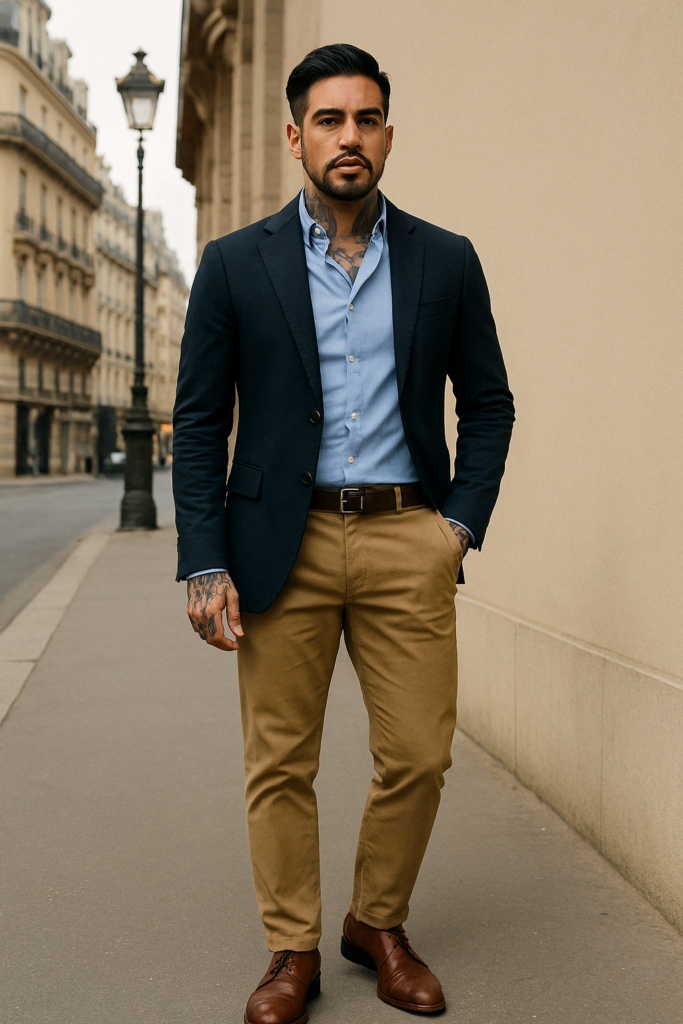 summer work outfits for men