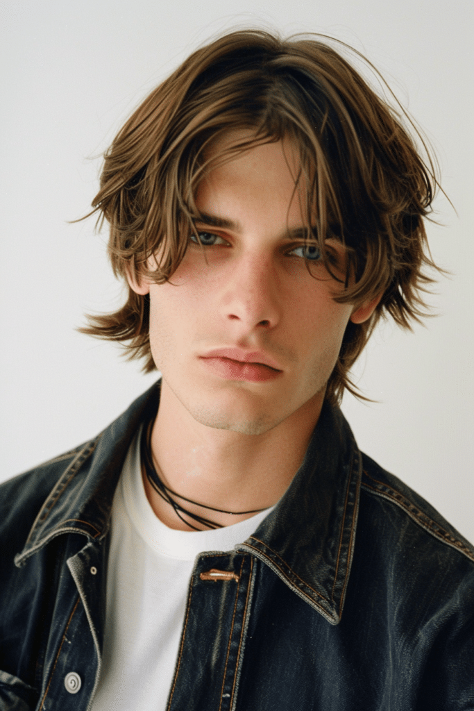 Curtain Bangs for Men
