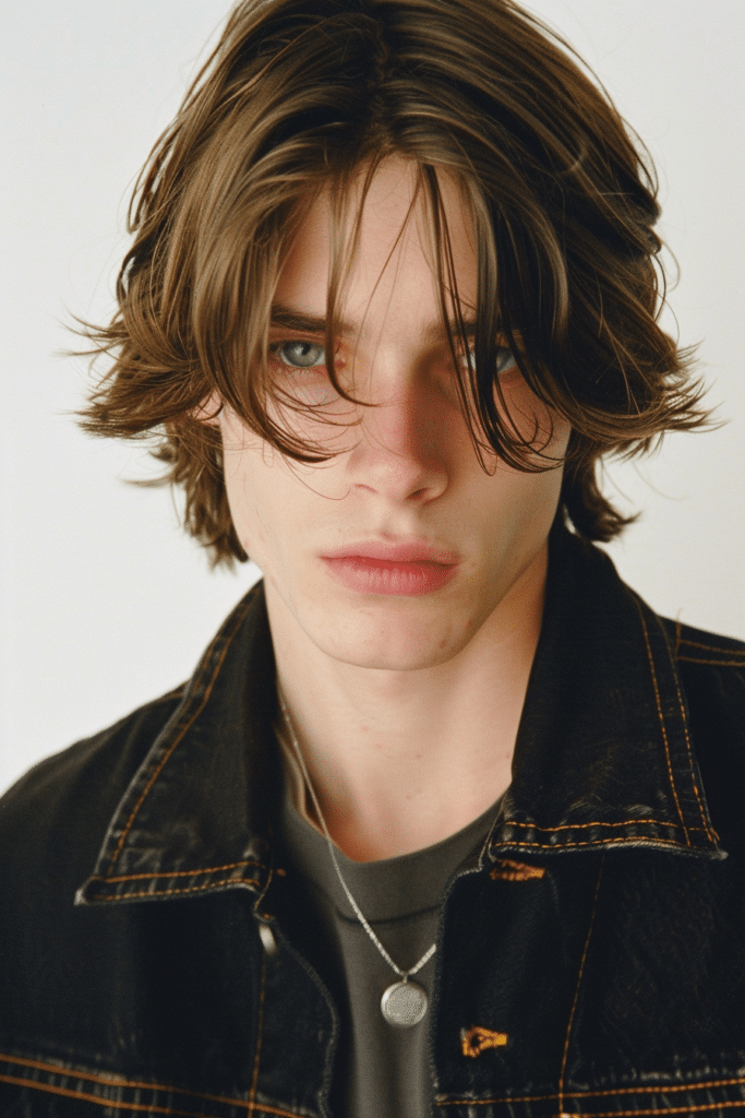 Curtain Bangs for Men