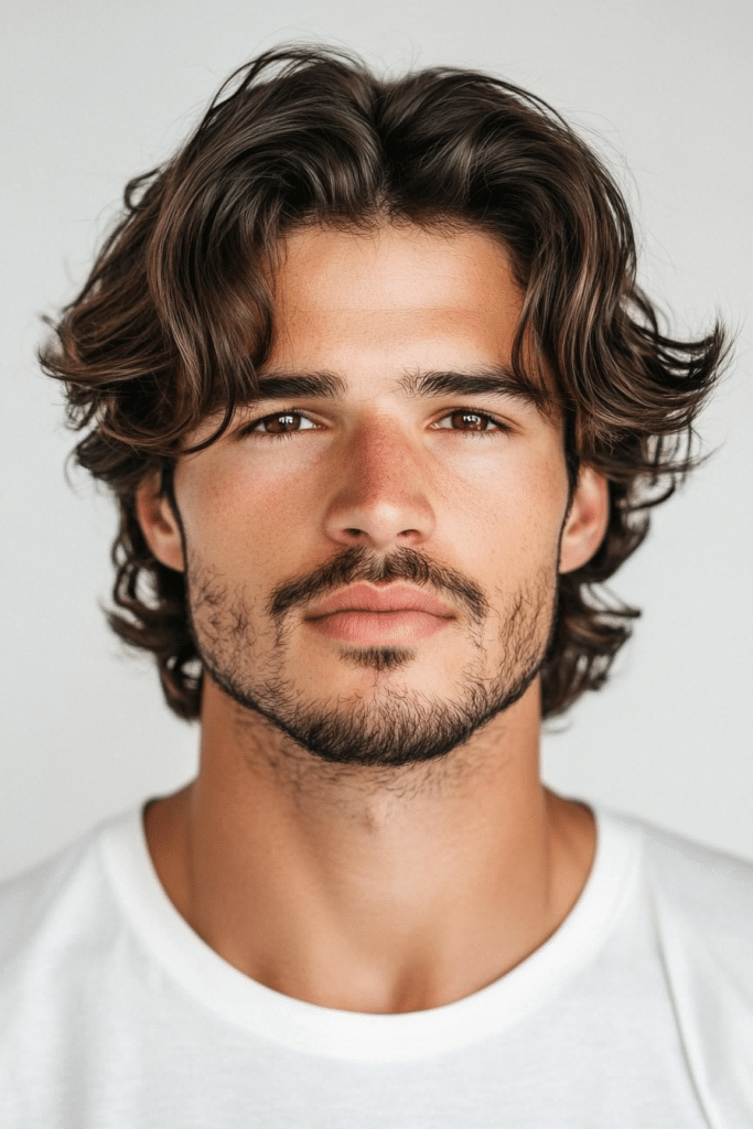 wavy hair for men