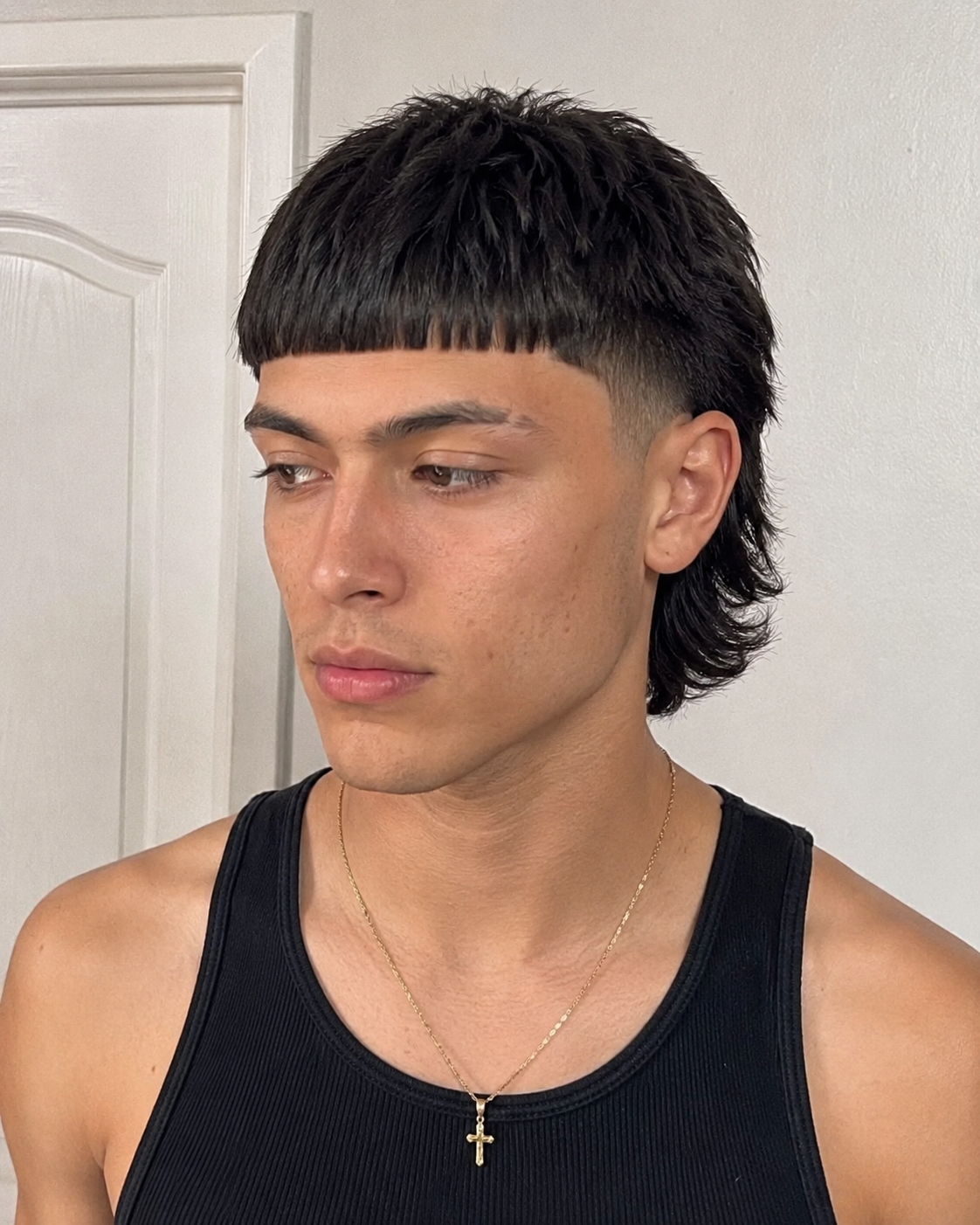 edgar cut mullet hairstyle