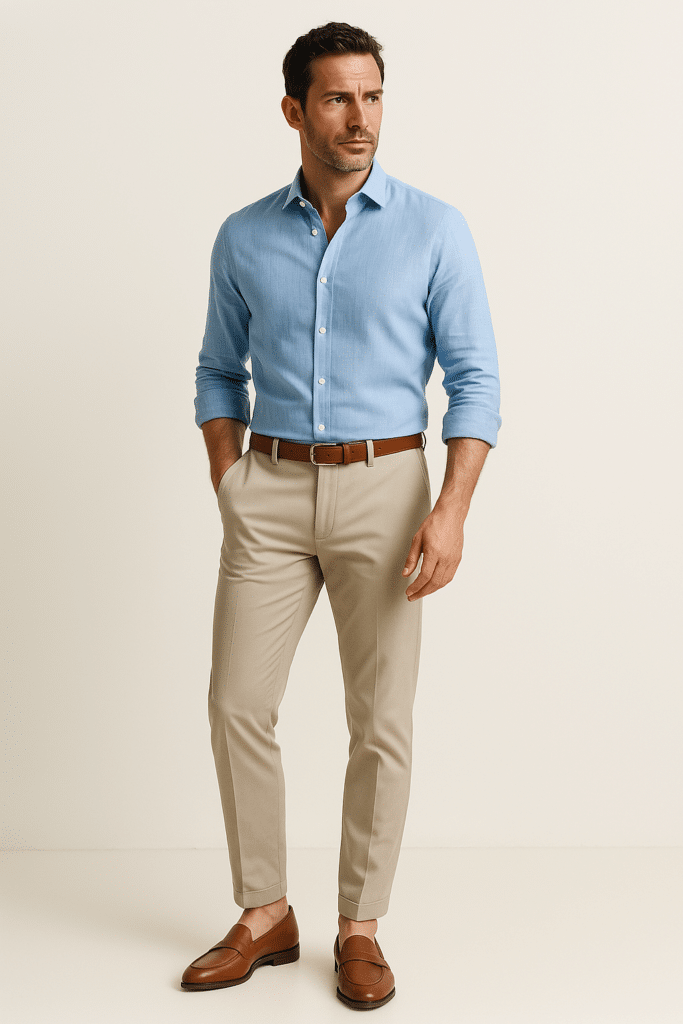 summer work outfits men