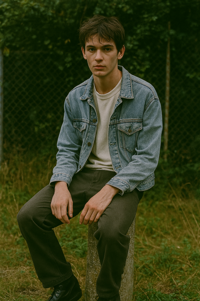 Fish and Chips - 90s London Ai Creation Fashion Editorial