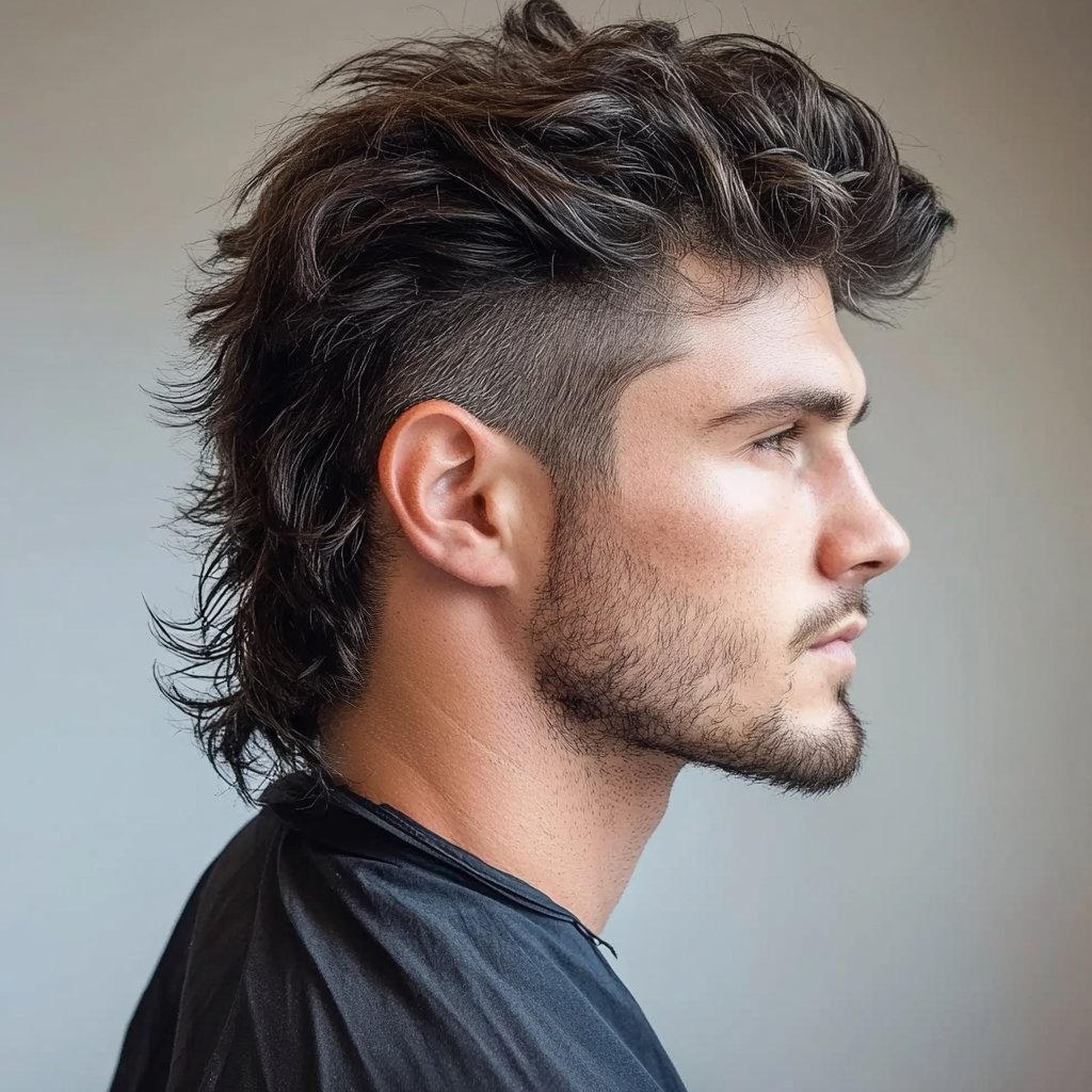 mullet haircuts men