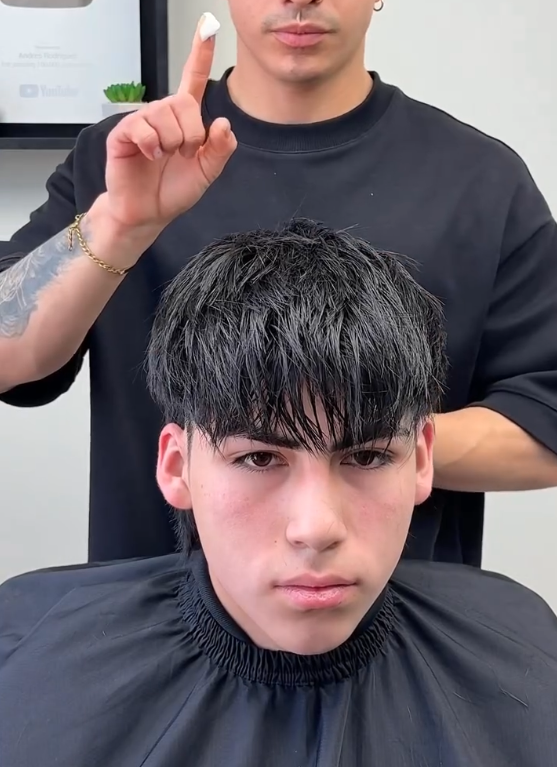 how to cut a modern mullet