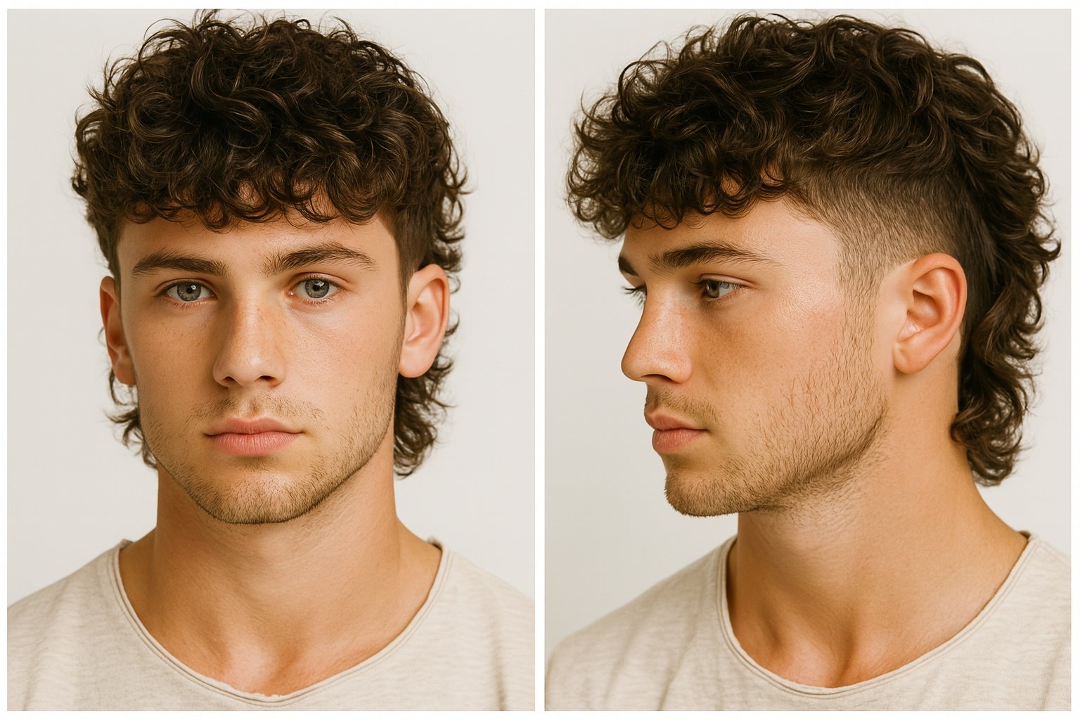 modern mullet haircut