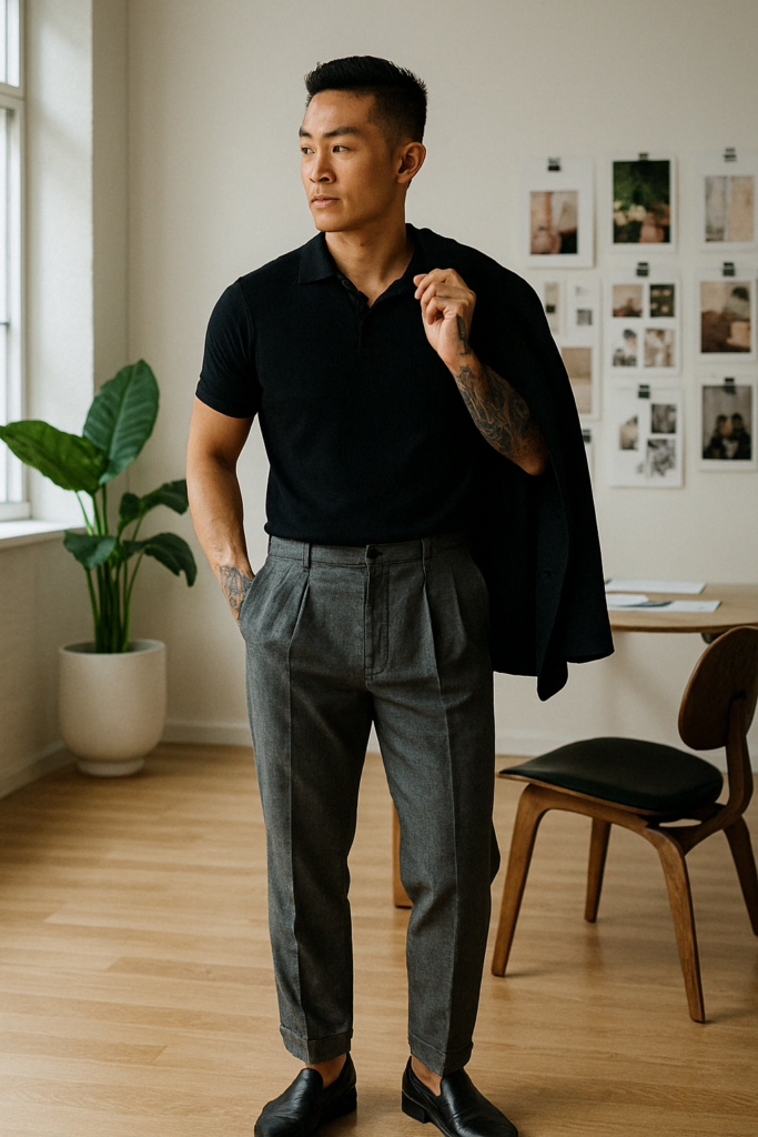 casual and trendy office outfits for men