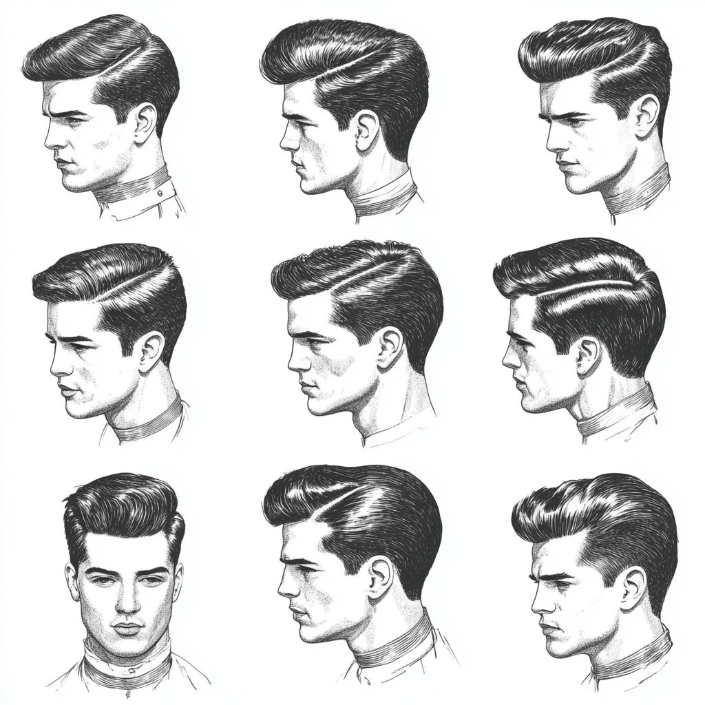 Barbershop Chart of Haircuts