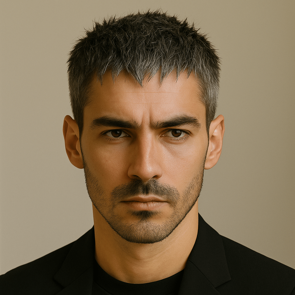 Short Grey Hairstyles for Men