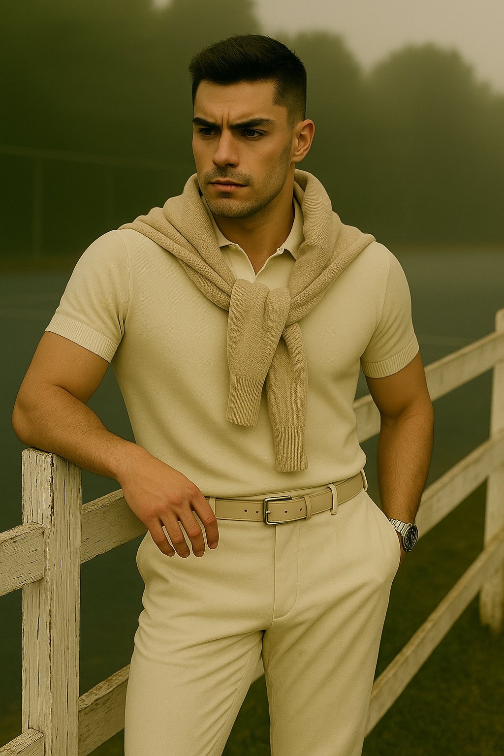 old money tennis outfit