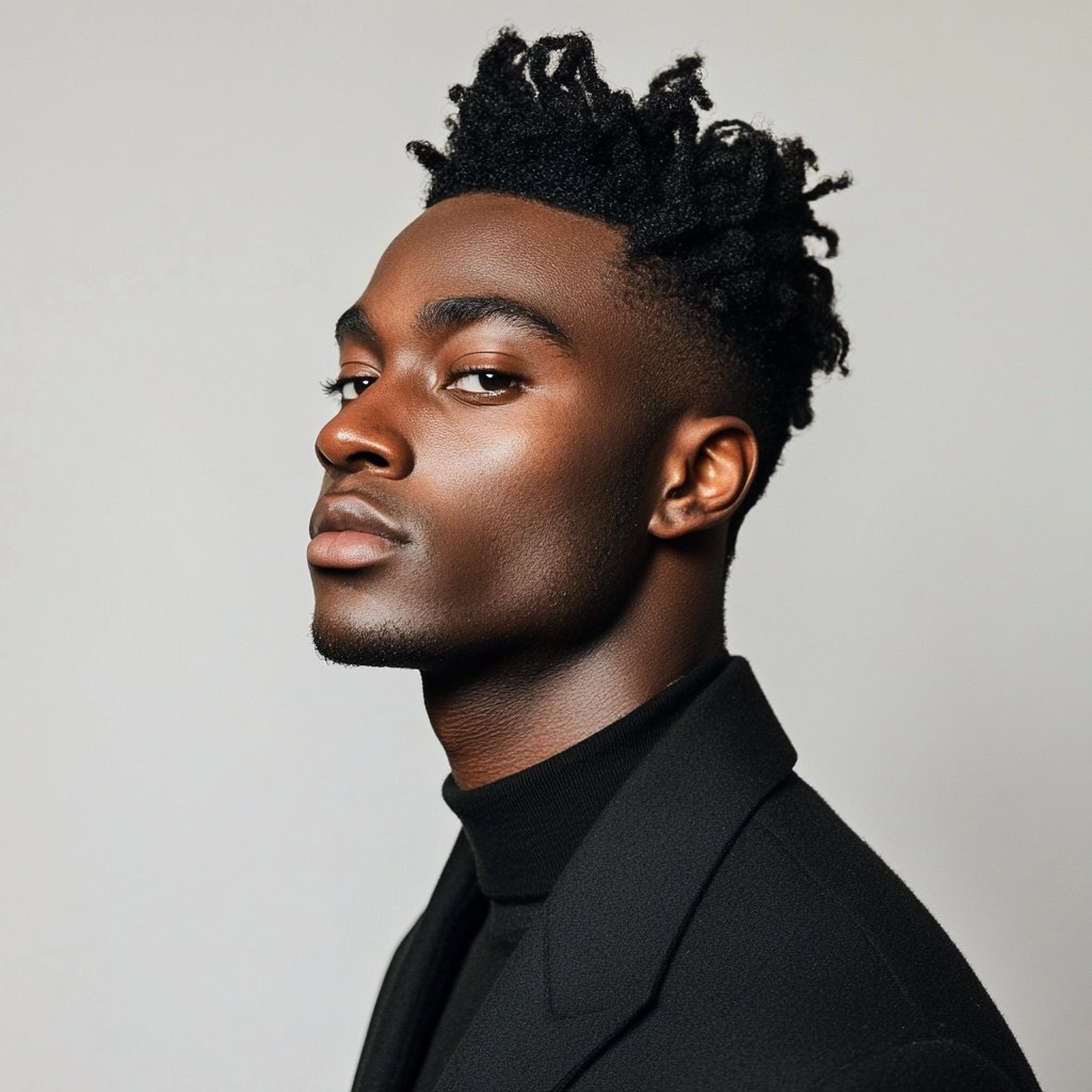 Jet Black Hair: Cuts for Men from Classic to Modern