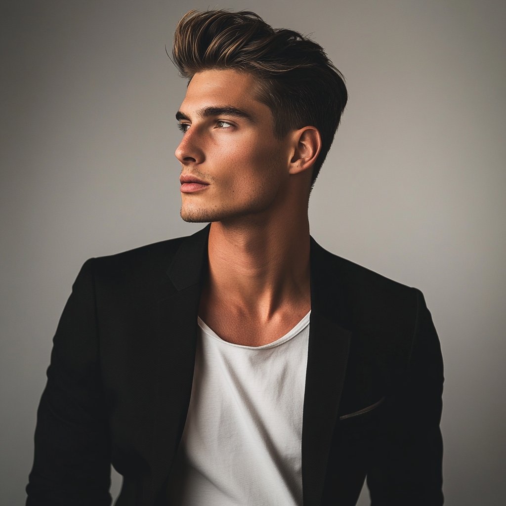 haircuts for men with straight hair