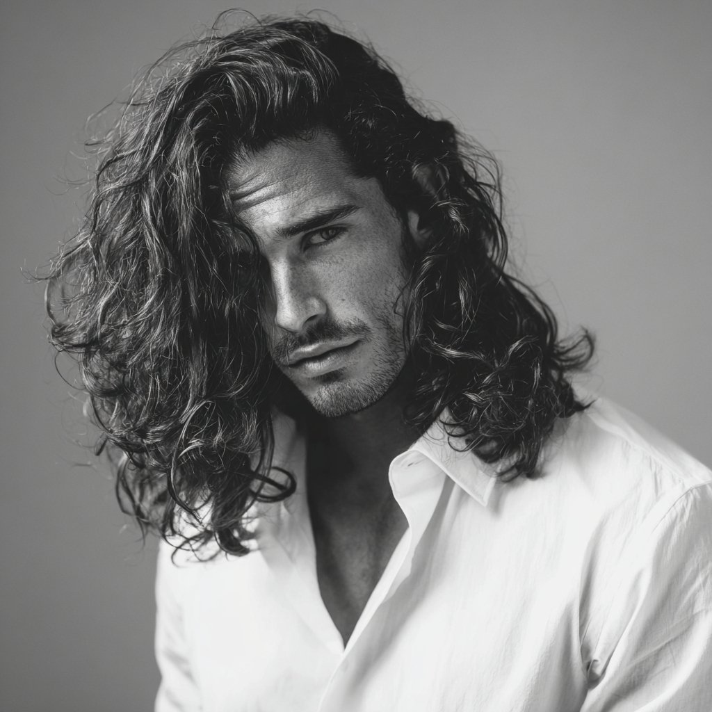 haircuts for wavy hair men