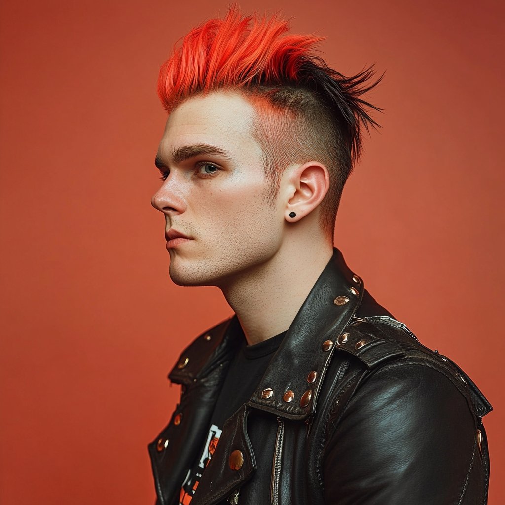 Psychobilly haircut