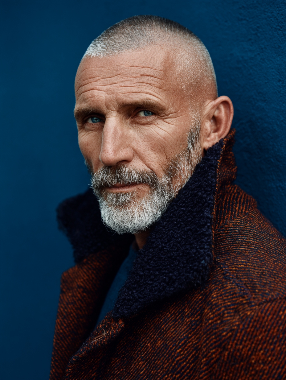 buzz cut for older men