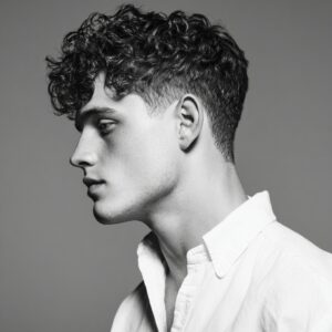 short curly hair haircuts for men