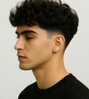 blowout taper textured fringe