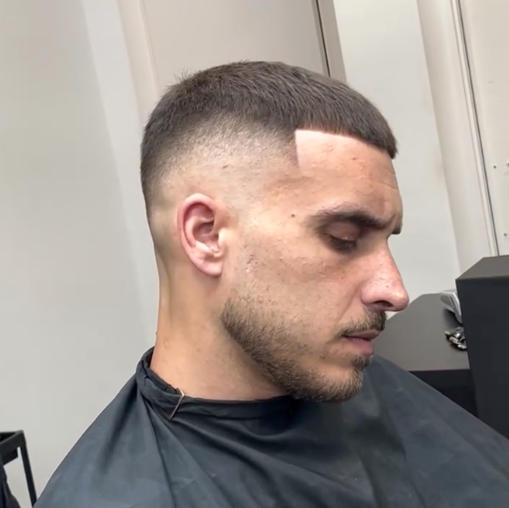 high fade haircut
