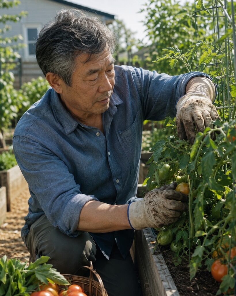 hobbies for retired men over 60, gardening