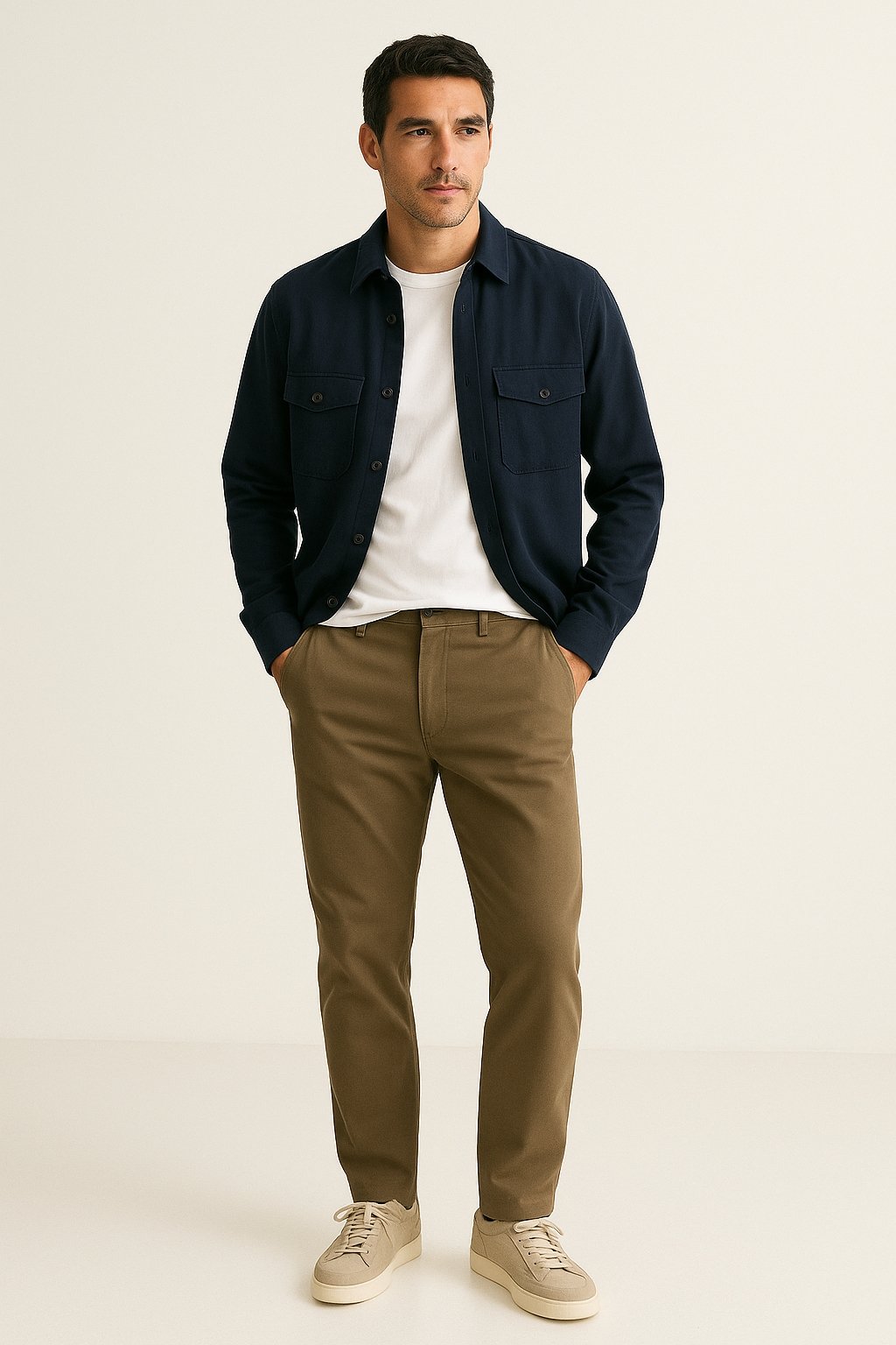 Khaki Pants Outfits for Men