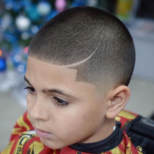 buzz cut haircut for kids