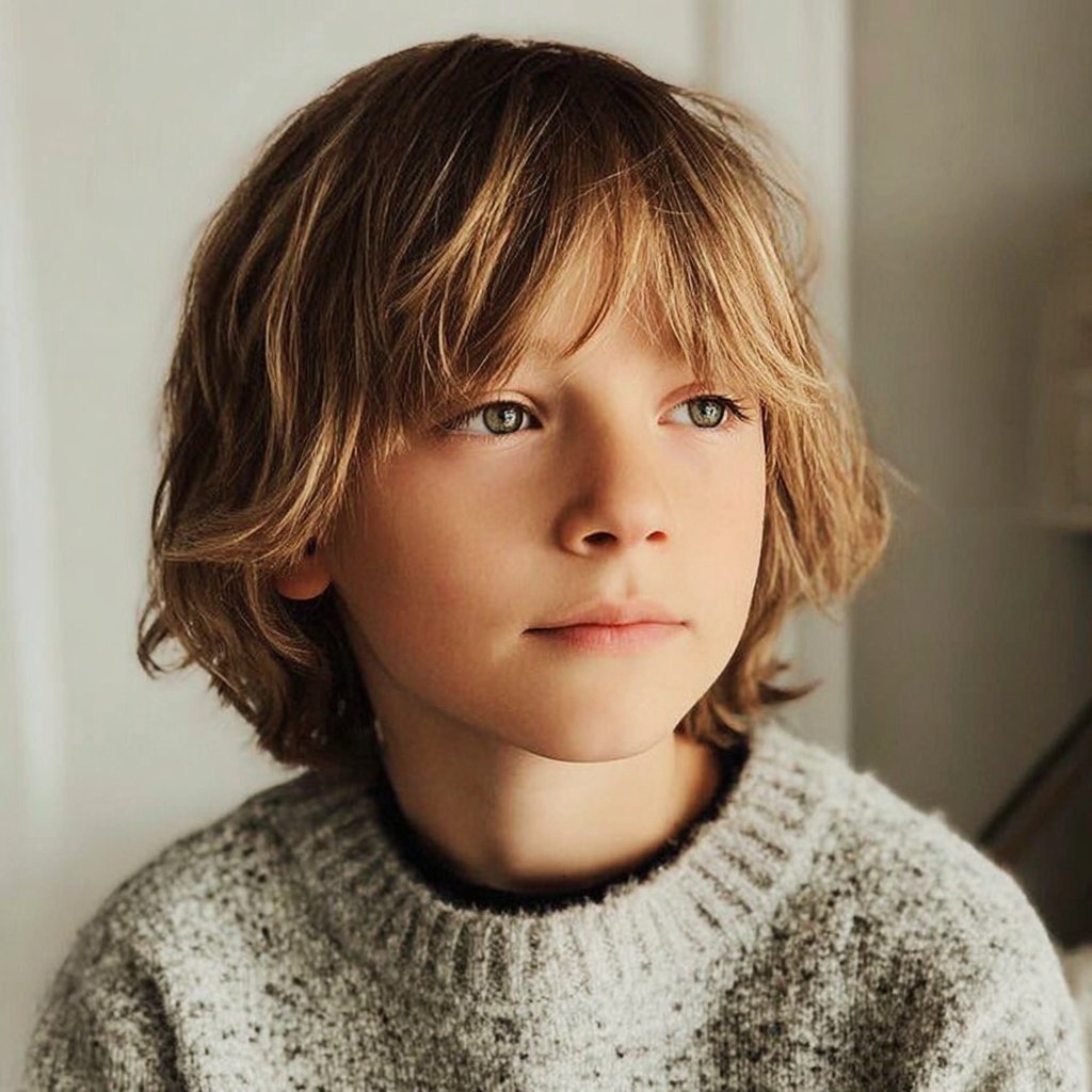boys haircuts - long hair