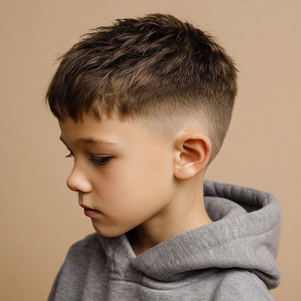 textured crop boys hairstyles