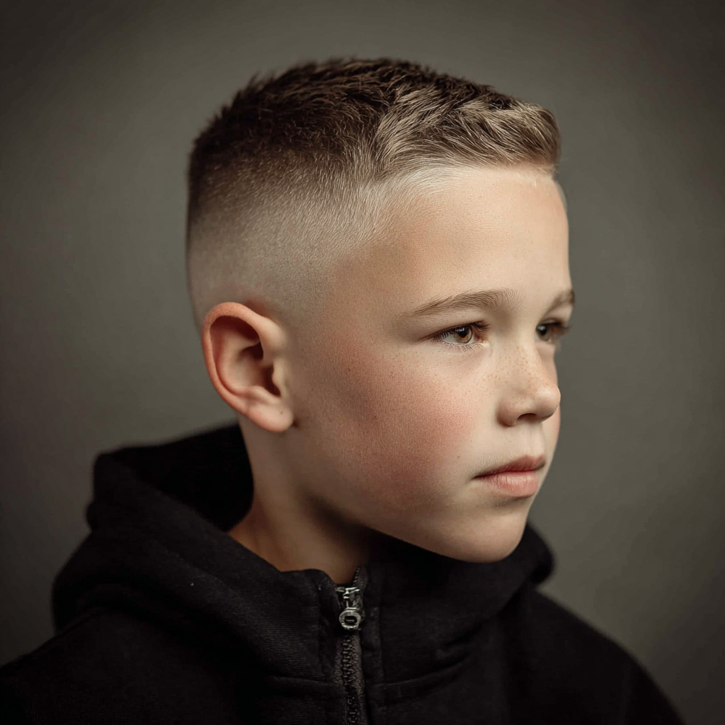 boys high fade haircut